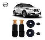 Par Kit Coxim Rolamento Batente Coifa Dianteiro Nissan Kicks 2016 2017 2018