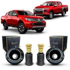 Par Kit Coxim Suporte Amortecedor Dianteiro Coifa Mitsubishi L200 Triton 2017 2018 2019 2020 2021 2022 2023 2024 2025