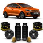 Par Kit Coxim Suporte Batedor Original Axios Batente Coifa Amortecedor Dianteiro Hyundai Hb20 Hatch 2022 2023 2024