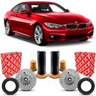 Par Kit Coxim Suporte C/ Rolamento Febi Bilstein Batente Coifa Amortecedor Dianteiro BMW 435i F32 2013 2014 2015