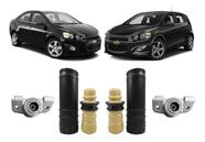 Par Kit Coxim Traseiro Chevrolet Sonic 2012 2013 2014