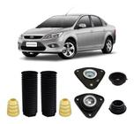 Par Kit Do Amortecedor Coxim Batente Coifa Dianteiro Ford Focus Sedan 2008 2009 2010 2011 2012 2013 - Pronta Entrega