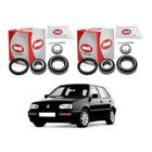 Par Kit Rolamento Roda Traseiro Golf 1.8 2.0 1994 A 1998