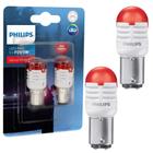 Par Lâmpada Philips Led Red P21/5W 12V BAY15D Sinalização