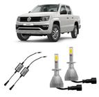 Par Lampada Super Led H1 Para Amarok 2010 até 2020