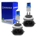 Par Lâmpadas Gauss Halógena Azul 27W 12V  H27W/2 GJ13  Farol