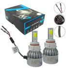 Par Lâmpadas H16 Led 38w 12v 6000K Branco 3200lm com Cabo Tipo Cadarço M7 Original Headlight Jh0m7h16