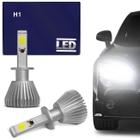 Par Lâmpadas Super LED H1 H3 H4 H7 H8 H11 H27 HB3 HB4 6000K 6400LM Shocklight Headlight 2D