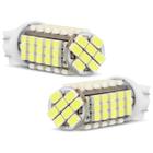 Par Lâmpadas T10 68 LEDs 4W 12V Luz Branca Aplicação Farol Baixo