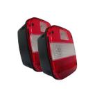 Par Lanterna Ford Vw Marmitão Led Cristal Mt 12V