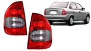 Par Lanterna Traseira Chevrolet Corsa Sedan 2000 2001 2002 Classic 2003 A 2010 Fumê