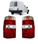 PAR Lanterna Traseira Fiat Fiorino 04 05 06 07 08 09 10 11 12 13 Vermelho Cristal