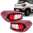 Par Lanterna Traseira Renault Kwid 2023 2024 Led - AMS AUTO