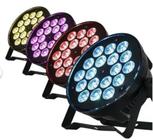 Par Led 18 Leds Rgbw Quadriled Dmx Iluminação AD LIGHT