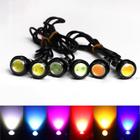 Par Led Mini Milha Drl 23mm Luz Diurna Cob Eagle Eye Day