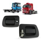 Par Maçaneta Externa da Porta Caminhão Iveco Cursor Stralis Tector Trakker