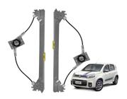 Par Maquina Vidro Manual Novo Uno 2010 2011 2012 4 p diantei