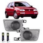 Par milha volks golf alemao 1992 a 1995 super branca led - BIBAS