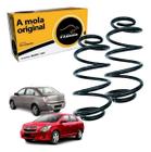 Par Molas Traseiras Reforçadas Kit Gás Gnv Cobalt Lt Ltz Ls