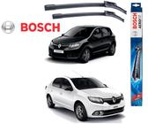 Par Palheta Limpador Parabrisa Bosch Reanult Sandero e Logan 2015 2016 2017 2018 2019 2020