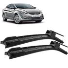 Par Palheta Limpador ParaBrisa Elantra 2011 a 2016 Silicone