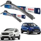 Par Palheta Limpador Parabrisa Original Bosch Ford Ecosport Se Titanium Freestyle 2018 2019 2020(SO SERVE NO 2018 EM DIANTE)