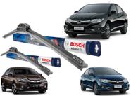 Par Palheta Limpador Parabrisa Original Bosch Honda City EX LX EXL DX 2015 2016 2017(SO SERVE NO 2015 2016 2017/2017)