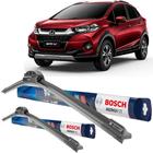 par Palheta Limpador Parabrisa Original Bosch Honda WR-V WRV EX EXL LX Touring 2017 2018 2019(NAO SERVE NO 2020 2021)