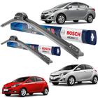 Par palheta limpador parabrisa ORIGINAL Bosch Hyundai hb20 hb20x hb20s 2012 2013 2014 2015 2016 2017 2018(NAO SERVE NO 2019 EM DIANTE)