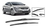 Par Palhetas Limpador Parabrisa Dianteiro Modelo Original para Hyundai Elantra 2011 A 2016 - CINOY