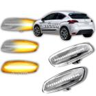 Par Pisca Seta Sequencial Retrovisor Citroen Ds4 ano 2012 a 2016 Thp Turbo lampada led Sinal Lateral Repetidor Dianteiro Sport Chic Hatch