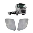 Par Protetor Farol Volvo VM 310 após 2014 - Cristal