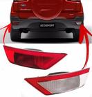 Par Refletor Ecosport 2013/2017 (Vermelh/Vermelho Com Cristal)