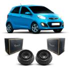 Par Reparo Coxim Suporte Batedor Batente Amortecedor Dianteiro Kia Picanto 2012 2013 2014 2015 2016 2017 2018