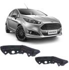 Par Suporte Guia Parachoque Dianteiro New Fiesta 2015 2016 2017 2018 2019