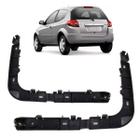 Par Suporte Guia Parachoque Traseiro Ford Ka 2008 A 2013 - Engekar