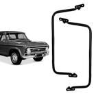 Par Suporte Retrovisor Chevrolet Veraneio Preto - Blawer