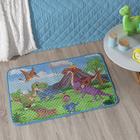 Erosebridal Jogo americano Dino para meninos, tapetes de dinossauro para  meninas 30,5 x 45,7 cm, conjunto de 4, conjunto de tapetes de mesa de dinossauros  antigos, tapetes de refeição de animais da