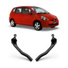 Par Terminal De Direção Ponteira Pivô Suspensão Dianteira Honda Fit 2003 2004 2005 2006 2007 2008