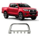 Para-Choque de Impulsão Hilux 19 a 2020 Cromado C/Chapa - HOZZ