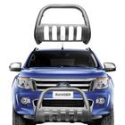 Para-Choque de Impulsão Ranger 13 a 2020 Onix C/Protetor Grafite