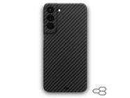 Para Samsung Galaxy S21+ S21 Plus case Premium fina e leve, elegante em fibra Carbono Kevlar de luxo proteção Camera AI