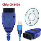 Para vag kkl 409.1 ch340 chip obd2 interface usb para vag 409 cabo de diagnóstico obd2 scanner
