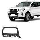 Parachoque impulsão hilux 2016 2017 2018 2019 preto - SOLAR