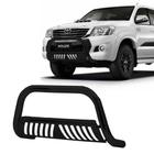 Parachoque Quebra Mato Hilux 2006 2007 2008 2009 Preto chapa - Solar