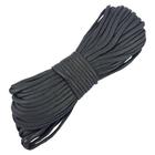 Paracord 550 Corda 7 Filamentos 29 M Preto