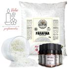 Parafina Lentilhada 1Kg + 2 Essencia 30Ml Aroma Flor De Figo