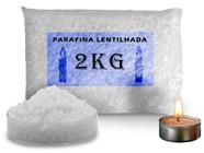 Parafina Lentilhada Aroma Max 2kg - Ideal para Velas