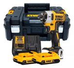 Parafusadeira De Impacto 20v 2 Baterias Dcf887 1/4 Dewalt Maleta