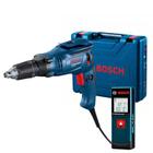 Parafusadeira Elétrica para Drywall 1/4" 650W 220V com Maleta GTB 650 e Trena a Laser 20 Metros GLM 20 BOSCH